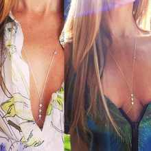 1PCS Free Shipping Womens Crystal Bikini Chain Link Beach Crossover Belly Body Waist Necklace Jewelry Gift