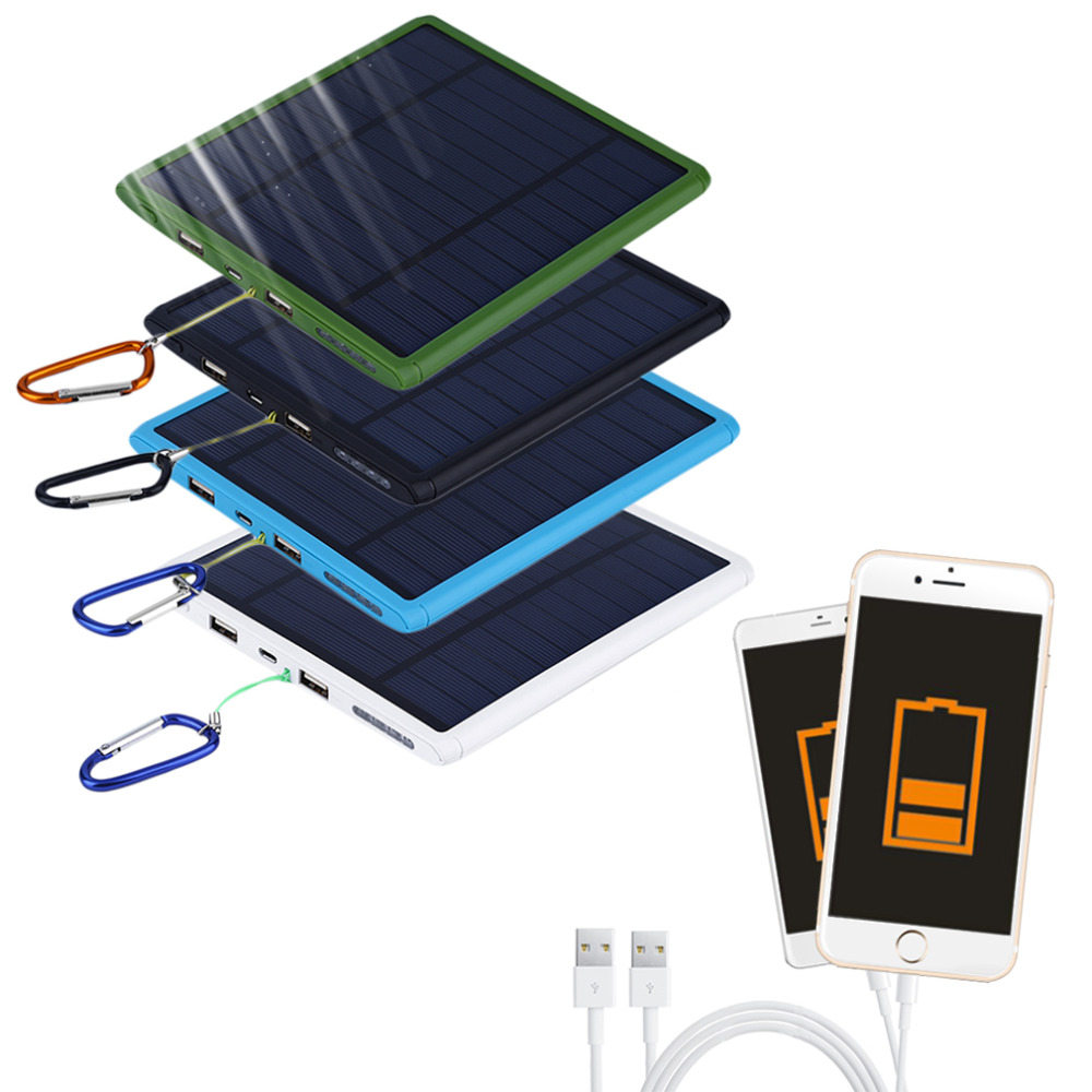 9000mAh Waterproof double USB Solar Panel Power Bank Solar Charger For Cell Phone Promotion,Newest and Hot Sale 2016 9000mAh Waterproof double USB Solar Panel Power Bank Solar Charger For Cell Phone Promotion,Newest and Hot Sale 2016