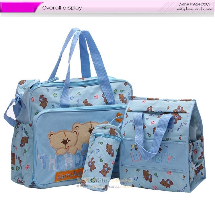Wholesales-2014-Mummy-Nappy-Bag-baby-diaper-bags-tote-diaper -bag-baby-handbag-giraffe-zebra-Baby-Care-6