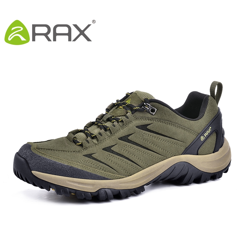 Фотография Rax New Winter Shoes Men Suede Leather Casual Shoes Non Slip Rubber Outdoor Shoes Low To Help Shoes #B2297