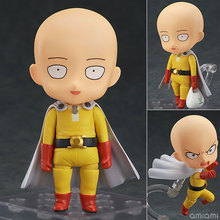 Nendoroid Saitama GSC Cute Anime Cartoon Figure One Punch Man PVC Action Figure Toy Car Accessories For Boys Girls