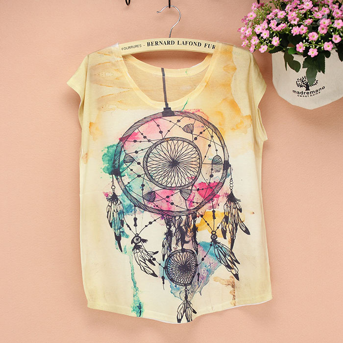 Women's dress printed tee