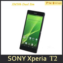 Original Sony Xperia T2 Ultra XM50h Dual Sim Cell Phone Qualcomm Quad Core Android 4 3