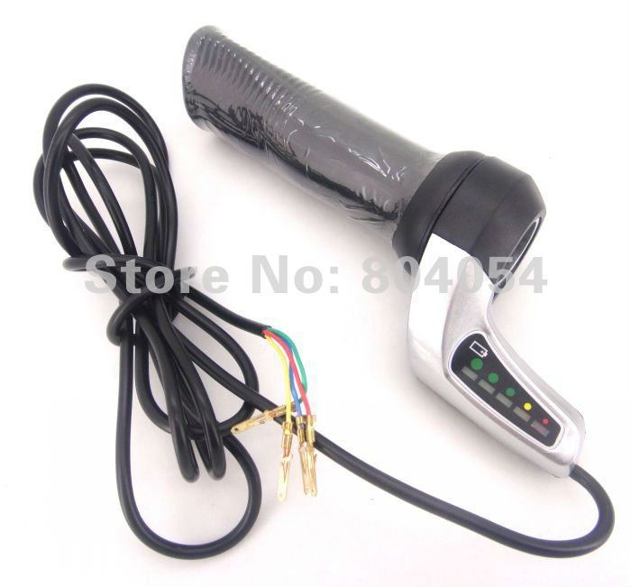 24V LED POWER DISPLAY THROTTLE GRIPS FOR SCOOTER E BIKE