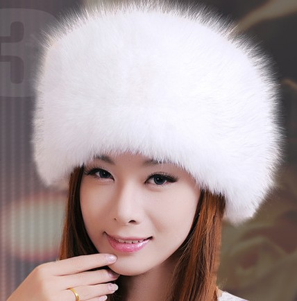 Real Nature Fox Fur Hats For Women New Fashion New Winter Princess Beret High Quality Cute Winter Caps For Women CP026