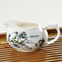 Free shipping Chinese white teapot teacup special offer Chinese porcelain tea set ceramic set solid wood
