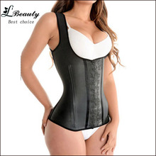 Sexy Latex Waist Cincher Steel Bone Waist Training Corsets and Bustiers 100% Latex Corset Slimming Shapewear Korsett for Women 1