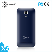  Kenxinda Brand smartphone X6 5 0 inch Quad core MTK6582 Android 4 4 3G WCDMA