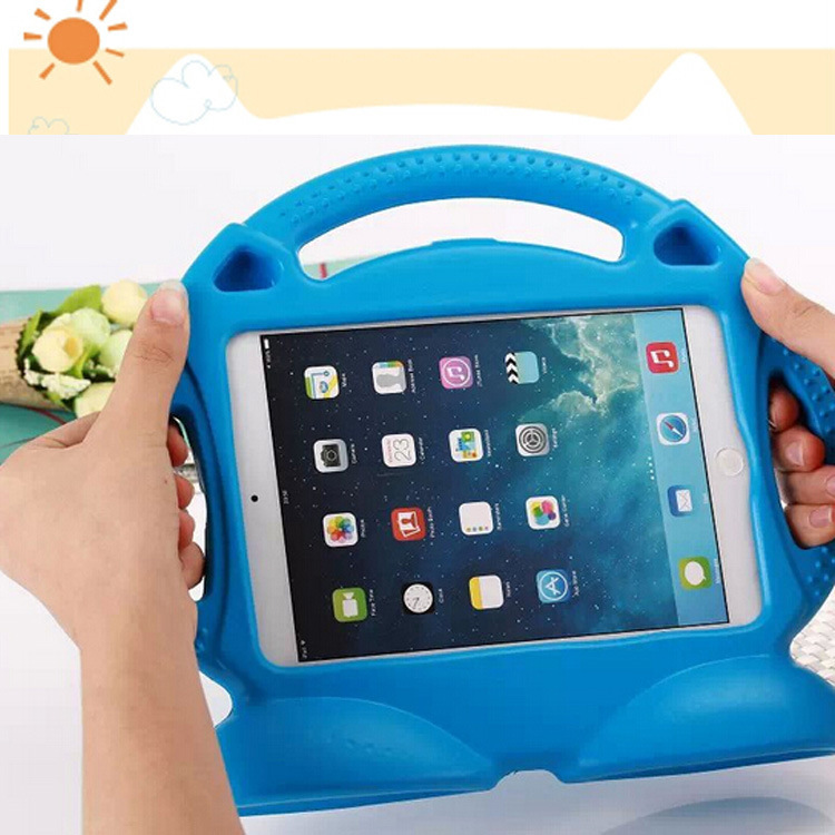 Hot Kids lovely Thoms shockproof drop resistance tablet PC EVA foam desk stand back case cover
