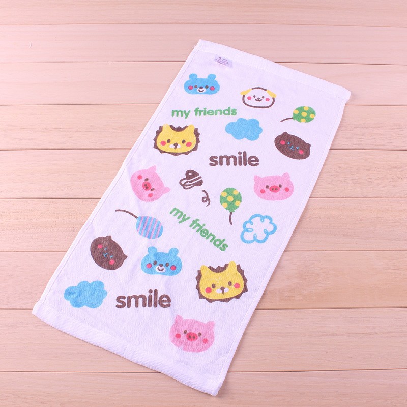 Baby Towels 100% cotton Soft Newborn Bath Towels Washcloth for Bathing Feeding Character baby towel Free shipping (3)