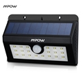 Mpow MSL7 Super Bright Solar Light 20 LED Security Motion Sensor Weatherproof Light with Three Intelligent