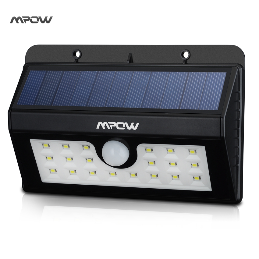 Mpow MSL7 Super Bright Solar Light 20 LED Security Motion Sensor Weatherproof Light with Three Intelligent Modes for Outdoor Mpow MSL7 Super Bright Solar Light 20 LED Security Motion Sensor Weatherproof Light with Three Intelligent Modes for Outdoor