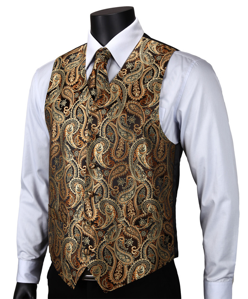 VE14 Gold Brown Paisley (2)