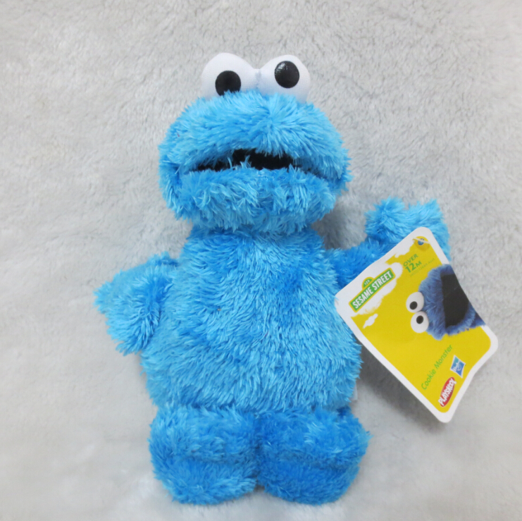 cookie monster teething toy