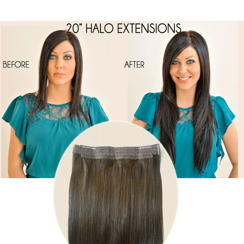 color 2 silk striaght halo hair extension flip in hair extensions