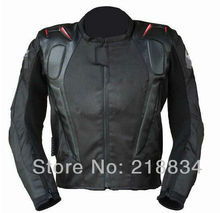 Free shipping Motorcycle jacket racing jacket motorcycle racing suits send 5pcs/set protective gear