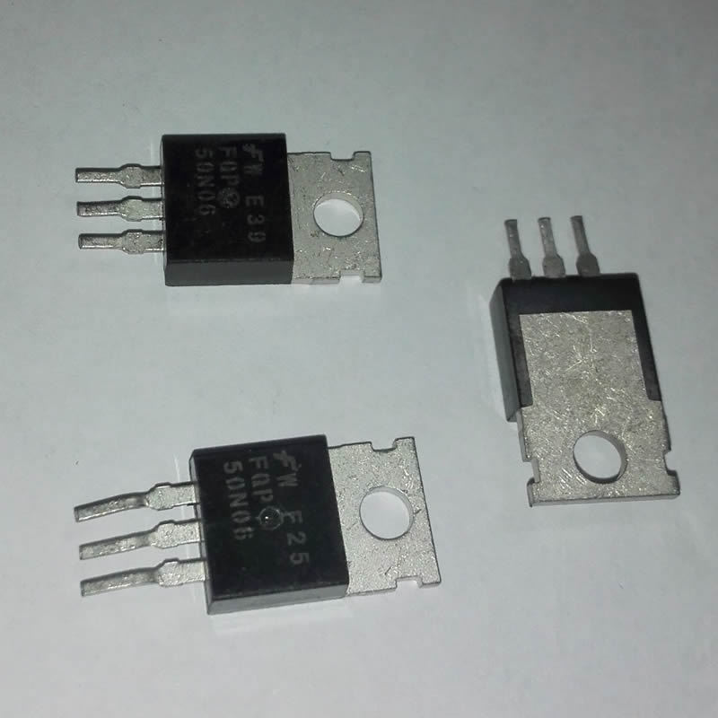 80014 Free shipping 10pcs used FQP50N06 60V N-Channel MOSFET 50n06