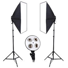 Special Offer Photography Softbox Light Kit Photo Equipment of Soft Studio Light & Cube Softbox Light Box & Universal Mount