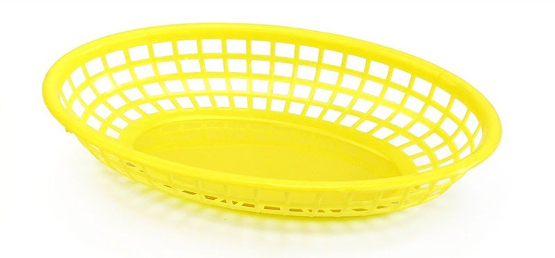oval plastic food basket (8)