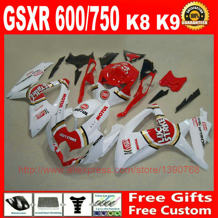    Suzuki GSXR 600 GSXR 750 08 09 10       K8 GSX R 600 750 2008 2009 2010 BM76