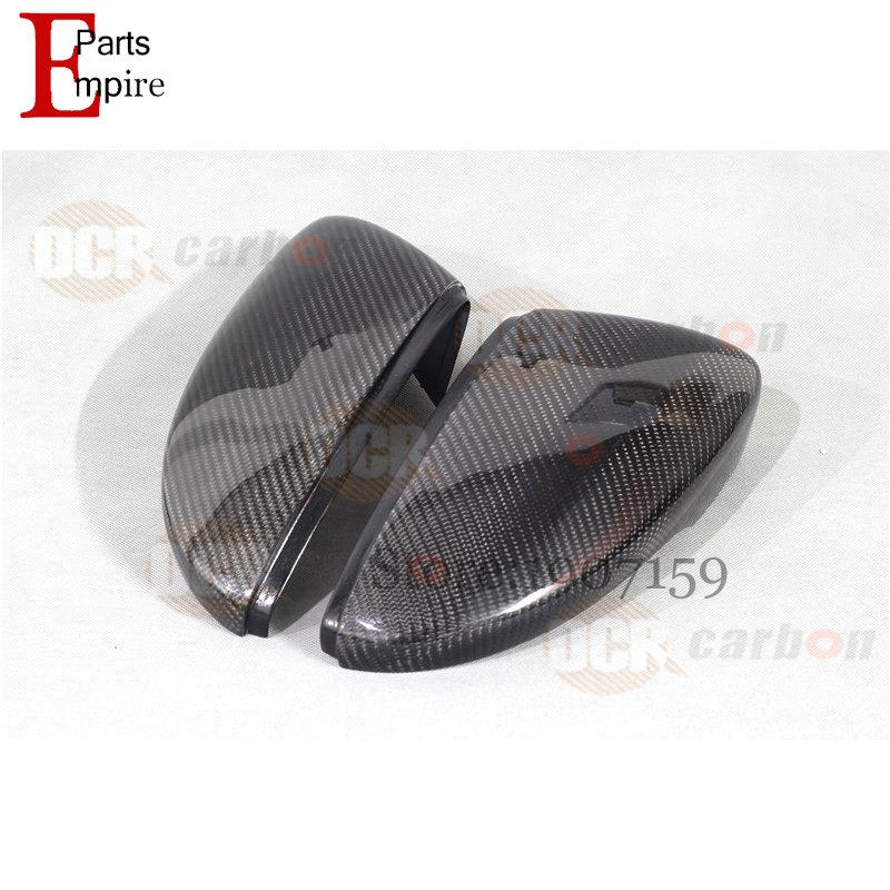 Full replacement carbon fiber car side mirror for 2008-2013 VW EOS mirror cover sets