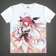 DATE A LIVE T-shirts kawaii Japanese Anime t-shirt Manga Shirts Cute Cartoon Kurumi Tokisaki Cosplay shirt 37172682128 tee 134