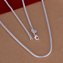 factory price top quality 925 sterling silver jewelry necklace fashion cute necklace pendant Free shipping SMTN192