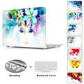 Fashion Gift For Girls Crystal Clear Print Flower Lace Laptop Case For Apple MacBook Pro 13