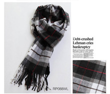 TARTAN PLAID Pashmina Shawl Stole Wrap High Quality Cashmere-like Scarves L0281