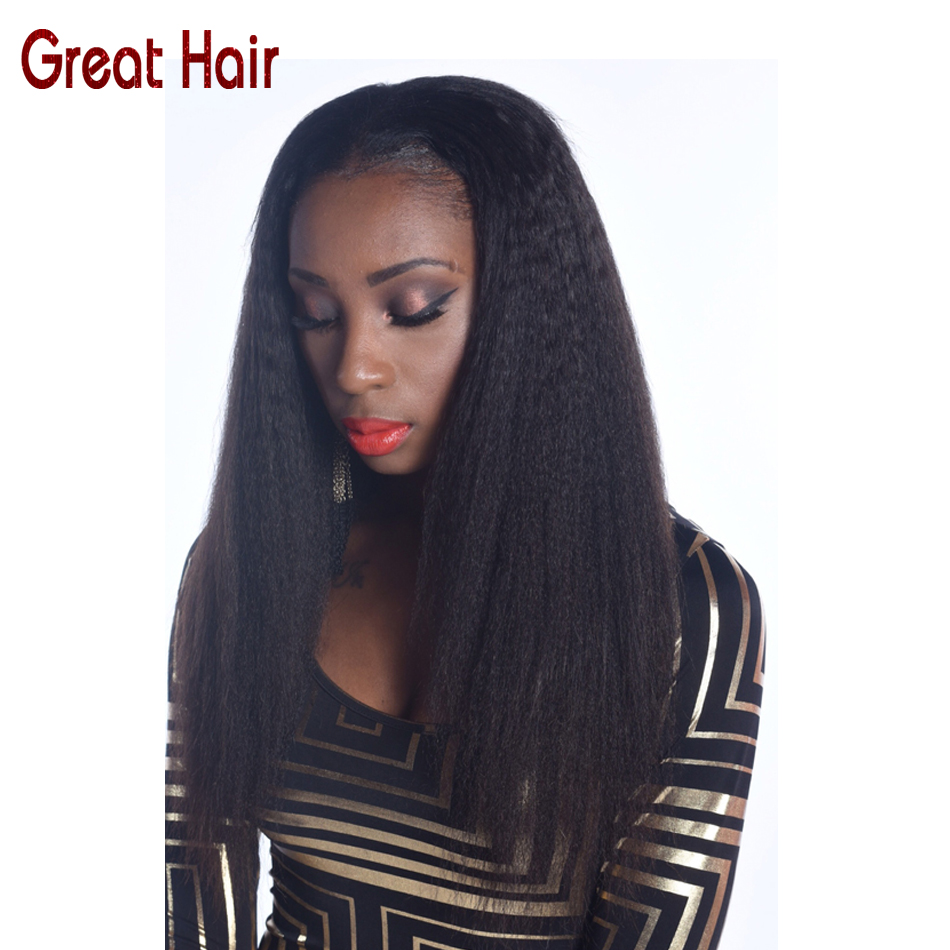 kinky straight Human Hair Wigs 130% density Brazilian Full Lace human hair wigs 100 human hair wigs for african americans