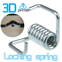 Free shipping Wholesale 10pcs 3D printing accessories Tensioning Locking/Torsion Spring for the belt width 6mm Makerbot Reprap