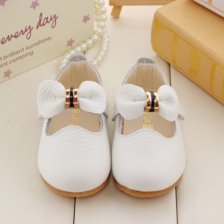 Aliexpress.com : Buy Baby Girls Real Leather First Walker Shoes ...