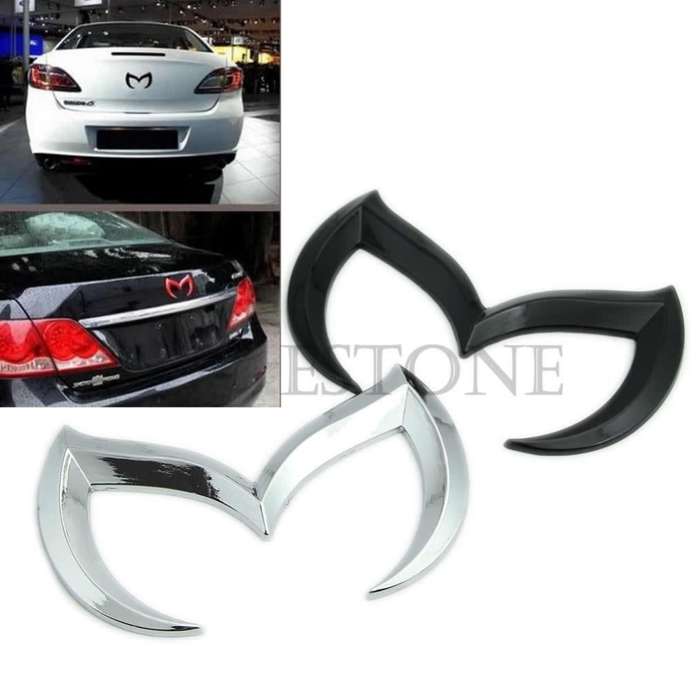 Free Shipping Sporty Metal Evil M Rear Trunk Badge Decal Emblem Matte 3 5 6 For
