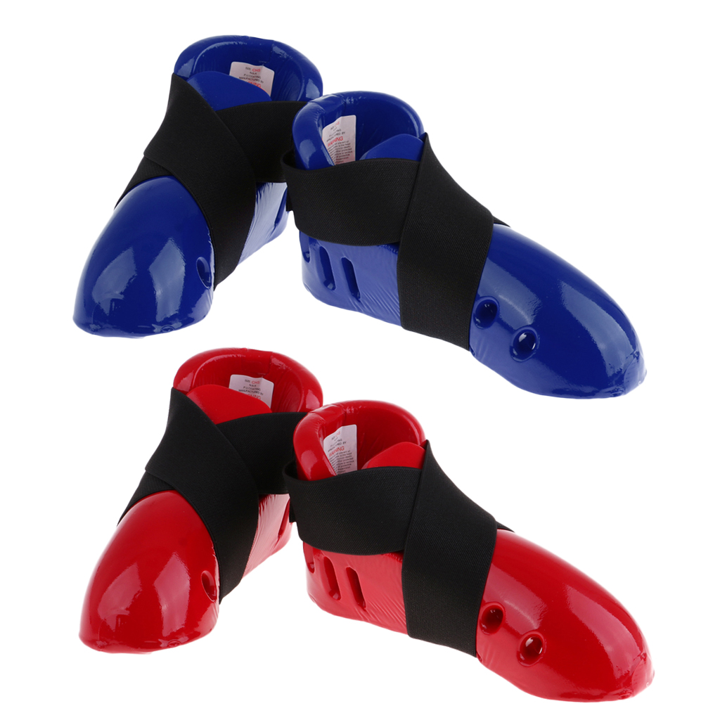 Details about   Vintage Taekwondo Martial Arts Red Foam Foot Protective Guards 