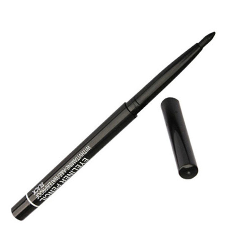 Automatic Rotation Black M Eyebrow Eyeliner Pencil Waterproof Long Lasting Cosmetics Makeup Tool Free Shipping Dealextreme