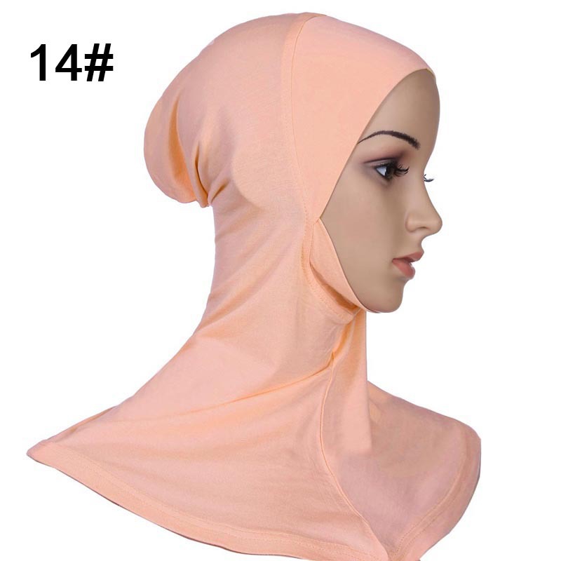 Muslim Islamic long hijab 14 khaki