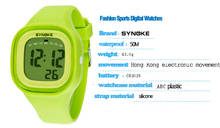 Moda deportiva relojes digitales