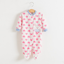 Spring Autumn Polar Fleece Fabric Baby Boys Girls Infants Newborn Carters Other Brand Baby Clothes Rompers
