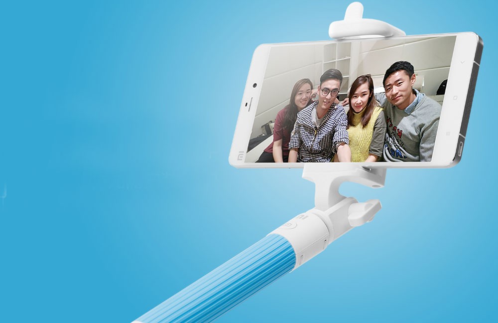 Xiaomi Bluetooth Selfie Stick Monopod Mini Fold Extendable Selfie Stick With Built-in Bluetooth Remote ok (1)