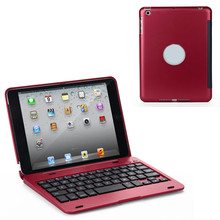 Mecall Tech Slim Wireless Bluetooth 3.0 Keyboard Stand Case Cover For Apple For iPad Mini