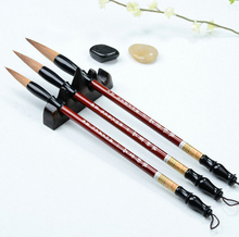 3pcs/lot Calligraphy Brushe Pen Weasel hair Writing Brush Traditional Chinese Painting Brush Large Regular small writing set