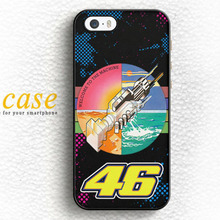Hot VALENTINO ROSSI VR46 MOTOGP Hard Skin Back Shell Mobile Phone Cases Accessories For iPhone 6 6 plus 5c 5s 5 4 4s Case Cover