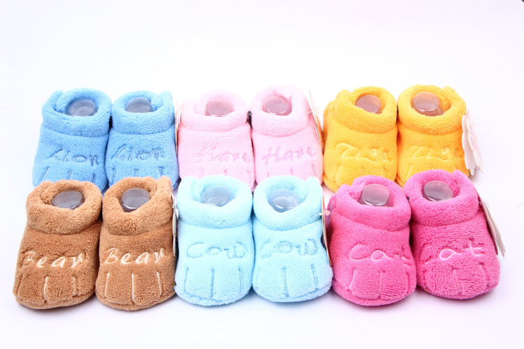 Cotton Lovely Baby Girls Boys Shoes Toddler Soft Sole Skid-proof Kids girl infant Shoe First Walkers Prewalker 0-12 Months