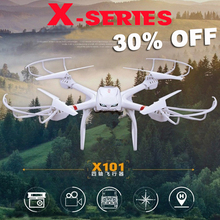 MJX X101 Drone 2.4G 4CH 6Axis 720P FPV Set Fit Headless Mode One Key Return RC Quadcopter RTF