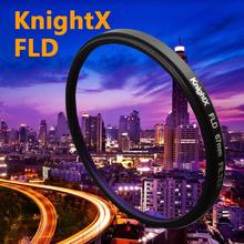 FLD Filter for Canon Nikon Sony Pentax Olympus 49mm 52mm 55mm 58mm 62mm 67mm DSLR SLR Camera lens KnightX