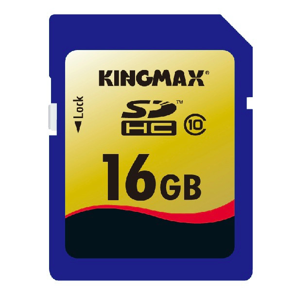 Kingmax 16GB Class 10 SDHC SD Card For Camera srmsukru36