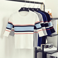 Spring-women-s-casual-stripe-color-block-decoration-sweater-female-short-design-slim-basic-sweater-pullover.jpg_200x200