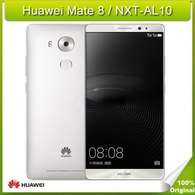 Orignal Huawei Mate 8 NXT-AL10 32GB ROM 3GB RAM Hisilicon Kirin 950 Octa Core 6.0 inch IPS EMUI 4.0 Smartphone 4G FDD-LTE