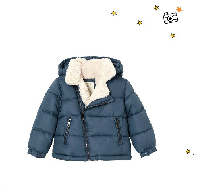 New 2014 winter Z*R baby clothing boys Lamb lapel velvet outerwear children Windproof padded jackets kids wadded thicking coat