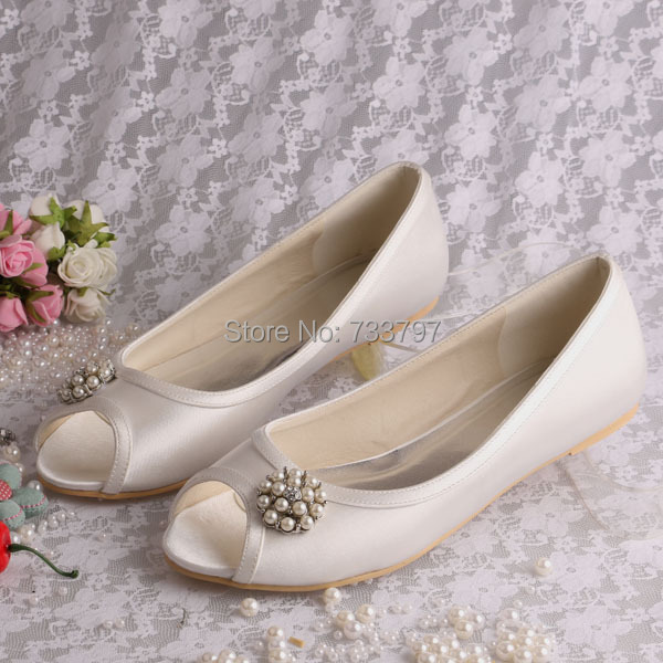 flat peep toe wedding shoes 13 colors selling ivory flat peep toe wedding ballet flat peep toe wedding shoes 13 colors selling ivory flat peep toe wedding ballet